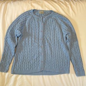 LLBean Button Up Sweater - Vintage